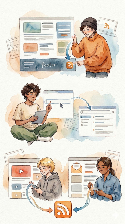 Finding RSS feed URLs